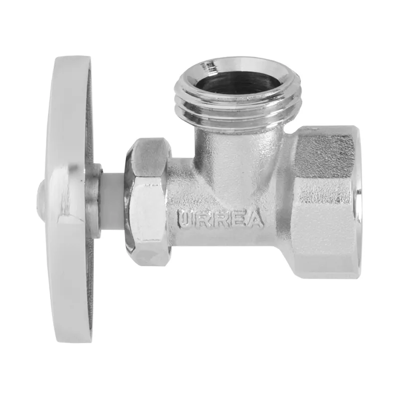 VALVULA ANGULAR URREA VASTAGO PLASTICO