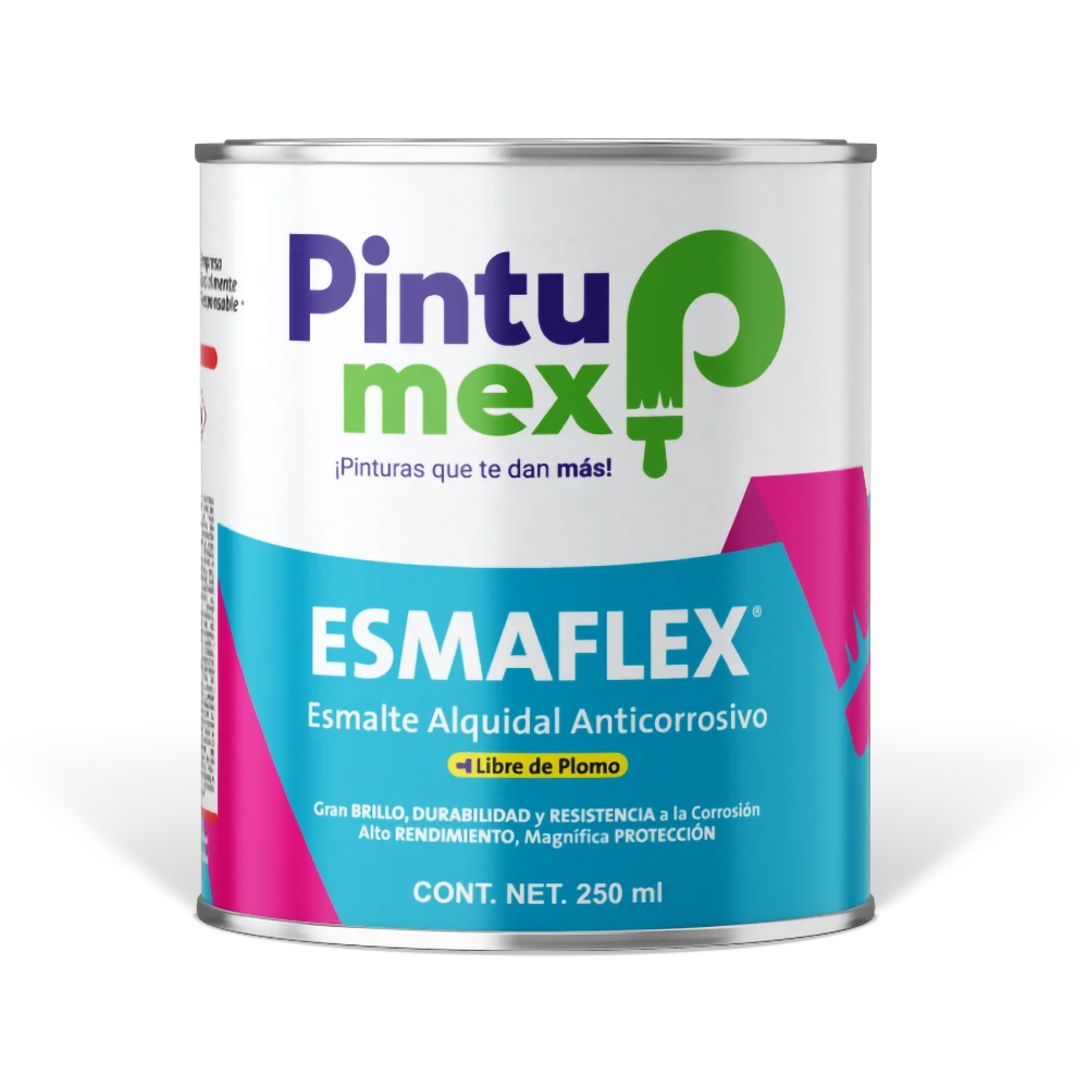 [250-314] ESMAFLEX ROJO BERMELLÓN BOTE 1/4 L