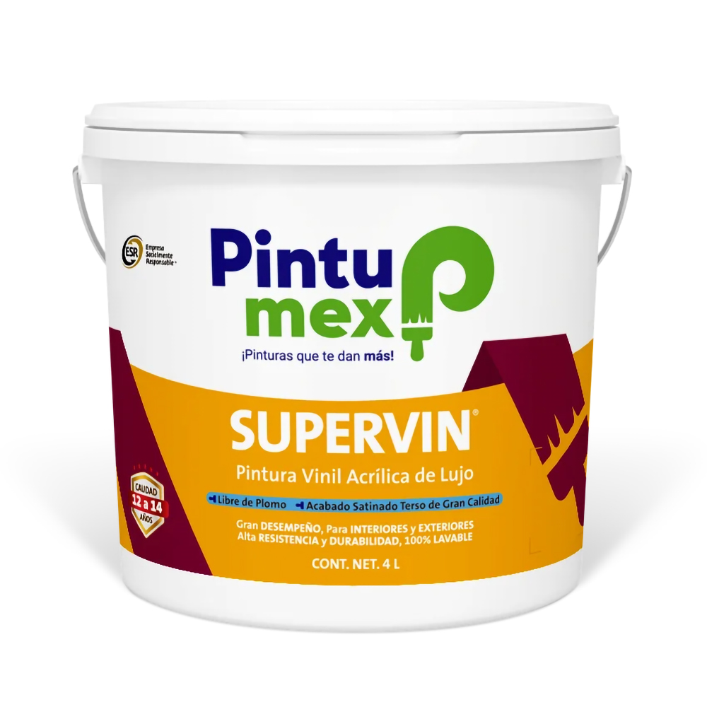 SUPERVIN AMARILLO OCTUBRE CUBETITA 4 L