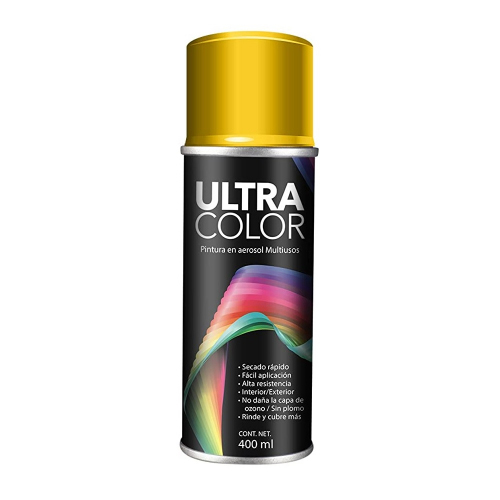 AEROSOL ULTRACOLOR AMARILLO NEON 400ML