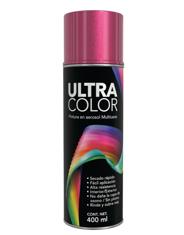 AEROSOL ULTRACOLOR ROSA 400ML